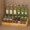 3 Tier Bamboo Expandable Display Shelf Organizer