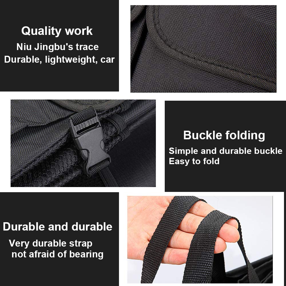 Black Folding Car Trunk Organizer