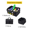 Black Folding Car Trunk Organizer