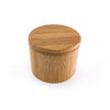 Load image into Gallery viewer, Bamboo Storage Canister Jar with Bamboo Magnetic lid salt box