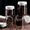 Coffee Beans Vacuum Sealed Tank Glass