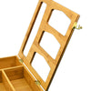 Bamboo Ziplock Bag Storage Organizer with Openable Top Lids Food Storage Bag Holders Box