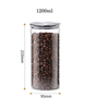 European Food Grade 304 Stainless Steel Storage Jar