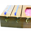 Load image into Gallery viewer, Bamboo Ziplock Bag Storage Organizer with Openable Top Lids Food Storage Bag Holders Box