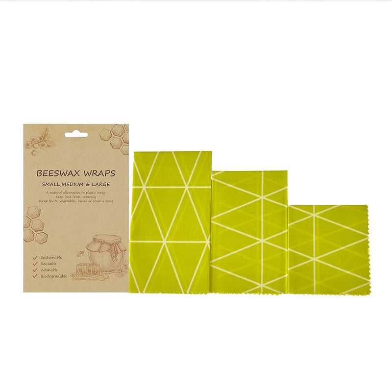 Natural Beeswax Wrap Eco Friendly Kitchen Wrap