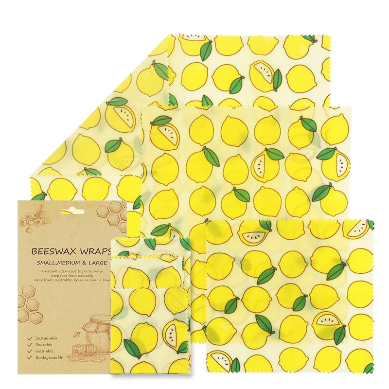 Natural Beeswax Wrap Eco Friendly Kitchen Wrap