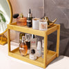 Bamboo Under Sink Storage 2 Tier Organizer