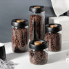 Coffee Beans Vacuum Sealed Tank Glass